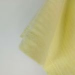 Hue  L Coquette Y2K Yellow White Striped Top Photo 4