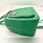 DKNY  Kelly Green Saffiano Leather Bowler Bag Photo 2