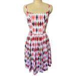 Pinup Couture Harlequin Diamond Strappy Dress Size Medium Photo 1