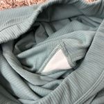 Alo Yoga  Blissful High Waist Blue Teal Ribbed Leggings Photo 4