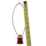 Silpada  Sponge Coral Leather Necklace Photo 6