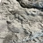 Peace & Pearls  Scarf Infinity Faux Fur Gray Plush Womens Photo 9