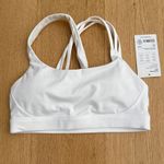 Athleta  Sports Bra Train Free Size M White Photo 0