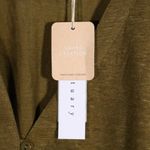 Sanctuary NWT Mercer Button Front Tee GREENSTONE Photo 5