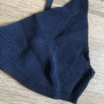 Blue ribbed bralette Photo 1