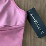 Kimberly 🆕 Pink Mesh Insert Rushed Sport Set L🆕 Photo 10