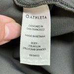 Athleta Stellar Trouser Tall Gray Size 4T Zip Ankle Pants Straight Travel Office Photo 11