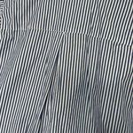 Madewell Top Womens S Striped Long Flare Sleeve Button Up Round Collar Blue Photo 10