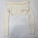 superdown  Lyla Crop Sweater in White Photo 2