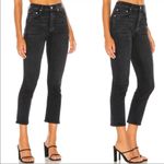 AGOLDE Riley High Rise Straight Crop in Black Pepper, Size 23, NWT Photo 15