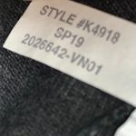 Madewell  Rigid Denim A-Line Mini Skirt Cutout Edition Lunar Wash Black Size 31 Photo 15