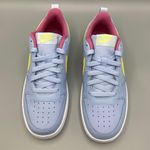 Nike Court Borough 2 Low -6.5Y Cobalt Bliss and Light Lemon Twist Women's Size 8 Photo 5