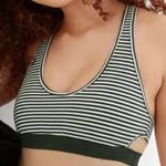 Aerie  Striped Cutout Padded Bralette Photo 0