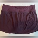 Athleta  Run With It Skort 14.5” Tennis Running Pickleball Agate Purple Size XL Photo 7