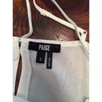 Paige  WHITE TANK TOP WITH WITH EMBROIDERY DESIGN SIZE S Photo 3