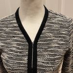 J.Crew  Cardigan Sweater Black White Boucle 03509, Size XS Photo 11