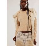 Free People Stardust Colorful Soft Cozy Fuzzy Pullover Sweater XL NEW Photo 6