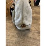 Coach  Soho Buckle Dome Shoulder Bag White Tan Pebbled‎ Leather Y2K Leather Photo 9