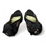 Joey O Women’s Black Lace Peep Toe Stiletto Heels Size 8.5 Photo 3