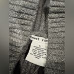 Sweet Romeo  Charcoal Turtleneck Sweater Photo 7