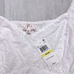 Macy's White Cotton Summer Dress M Photo 1