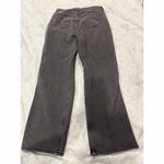 Hollister Women's Curvy High Rise Straight Jeans Gray Size 7 Ripped Photo 3