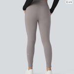 Halara  SoftlyZero Plush High Waisted Drawstring Pocket Plain Full Length Joggers Photo 1