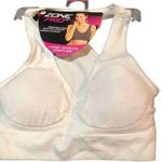 Zone Pro Sz M Seamless White Sports Bra NEW NWT Photo 0