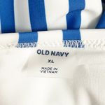 Old Navy NWT Blue White Stripe One Piece Swimsuit Size XL Scoop Neck Thin Strap Photo 8