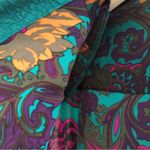 Victoria's Secret Vintage Gold Label Long Robe Tassel Tie Jacquard Trim Medium Photo 8