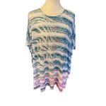 Avenue  Womens Sweater Batwing Sleeve Scoop Neck Stretch Multicolor Size 18/20 Photo 10