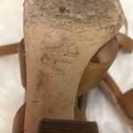 Club Monaco  tan leather wrap heels Size6.5  A21 Photo 10