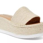 Wild Pair Shermer Slide Espadrille Platform Wedge Sandals, Size 11 NEW in Box Photo 0