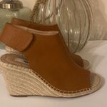 Acacia Swimwear MATT & NAT Acacia Vegan Leather Espadrille Wedge Heels brown EU38/US8 Photo 4