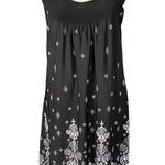 Body Central women’s black and white shift dress size small Photo 1