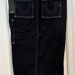 True Religion  Denim Cargo Maxi Skirt‎ Size 30 Photo 0