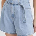 Levi's Levi’s baggy belted jean shorts 27 NWT Photo 0