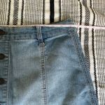Mossimo Denim Button Up A Line Skirt Size 14 Light Wash Girlhoodcore Y2K Trendy Blue Photo 3