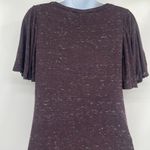 Dolan Handkerchief Swing Dress Sz M Boho Lagenlook Brown Speckled Grunge Neutral Size M Photo 6