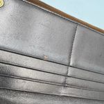 Henri Bendel Patchwork Snake Embossed Leather Wallet Clutch Photo 4