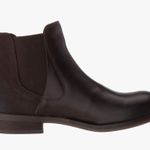 Fly London  Brown Leather Pull On Chelsea Booties Sz 11 Photo 3