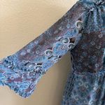 Kobi‎ Halperin Emilee Patchwork Print Dress in Midnight Blue Size M Photo 2