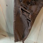 American Eagle  Distressed Women’s Black Jeans | Size 14 Photo 6