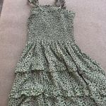 SheIn Green Floral Sundress Photo 1