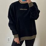 Vintage Caesar's Palace Black Embroidered Sweatshirt sz M/L Photo 1