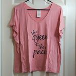 secret treasures  Pink Pajama Shirt Size XL #7347 Photo 1