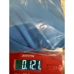 Soft Surroundings  Womens XL Blue Knit Tunic Top Long Button Sleeve Preppy Beach Photo 8