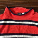 Urban Outfitters Red and black Striped Turtleneck Sweater Photo 2