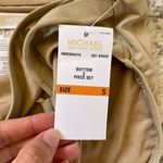 Michael Kors NWT tan zebra print 2pc bikini swimsuit size small Photo 5