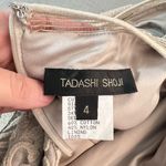 Tadashi Shoji Cap Sleeve Laced Ivory Nude Fit & Flare Cocktail Party Dress Sz 4 Photo 7